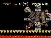 une photo d'Ã©cran de Super Mario World sur Nintendo Super Nes